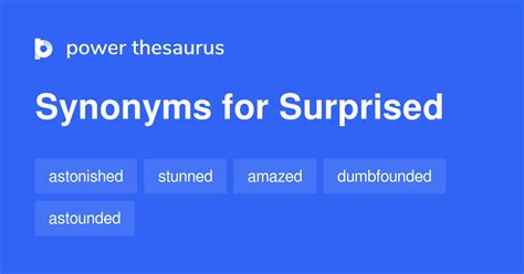 synonym for surprise